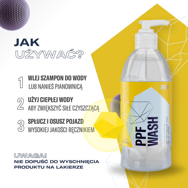 Q²M PPF Wash 1000ml Opakowanie Zbiorcze 9 szt.