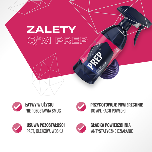 Q²M Prep 500ml | Opakowanie zbiorcze 12 szt.