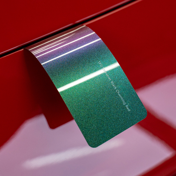 Color PPF Color Flip Streamer Black Charming Red 60"